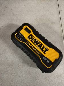lot 6449 image: DeWalt. Lithium Jump Starter 2500A