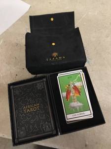 lot 8154 image: Tazama African Tarot Cards