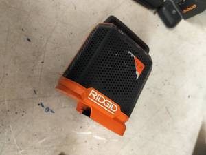 lot 8166 image: Rigid 18v BlueTooth Speaker