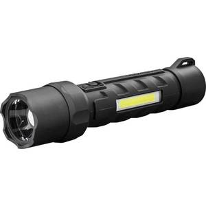 lot 8195 image: Polysteel 700 Stormproof 800 Lumen Dual Power LED Flashlight with Dual Color (WhiteRed) C.O.B.