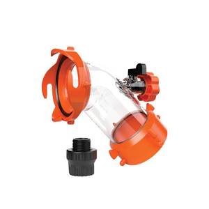 lot 9593 image: Camco Rhino Blaster RV Tank Rinser with Backflow Preventer RV Accessories for Toilet and Waste Tank Cleaning - Essential Camper Supplies for Odor Control and Sensor Maintenance - (39080)