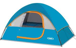 lot 9627 image: Camping Tent 2 Person, Waterproof Windproof Tent with Rainfly Easy Set up-Portable Dome Tents for Camping