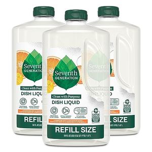 lot 9674 image: Seventh Generation Hand Dish Wash Refill, Lemongrass & Clementine, 3pk 50z