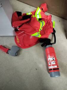 lot 9708 image: Fireman Costume Toys