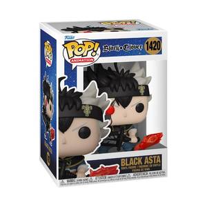 lot 10034 image: Funko Pop Animation Black Clover - Black Asta