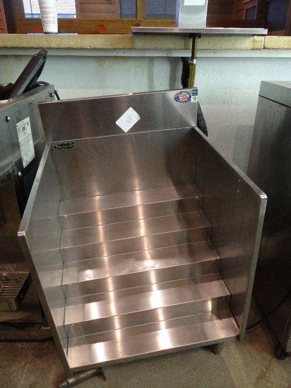 lot 2866 image: Stainless Steel Perlick Liquor Display