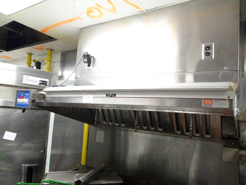 lot 2137 image: 56x37 Commercial Kitchen Exhaust Hood