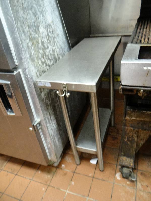 lot 2149 image: 30x12 Fully Stainless Table