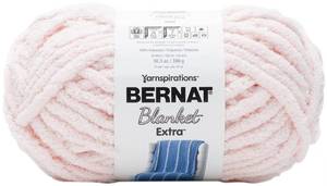 lot 186209 image: Bernat Blanket Extra Blush Pink Pack of 10.5oz300g-Polyester-7 Jumbo-97 Yards-KnittingCrochet Yarn, 1