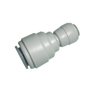lot 186268 image: YZMSZ 12 to 14 o.d. Tube Fitting, Reducing Straight Union Quick Connector, push to connect for RO water filter system,(pack of 5)