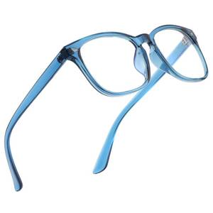lot 186286 image: Jectieey Reading Glasses for Women Men - Anti Glare Computer Readers Blue Light Blocking Glasses,Sturdy Eyeglasses(Blue, 2.5)