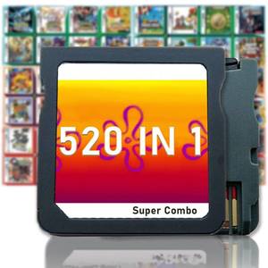 lot 186287 image: Looyat 520 in 1 Games, Super Combo Game Cartridge, 520 Different Games Compilation