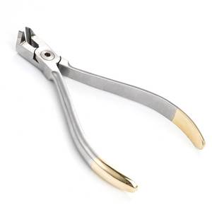 lot 186291 image: Distal End Cut Plier, Hold & Cut Hard and Soft Wire Orthodontic Cutter, Stainless Steel Dental Filaments Ends Cutting Tool, Braces Removal Tool, Dental Instrument Tool