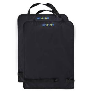 lot 186297 image: Enovoe Kick Mats Protector for Child - 2 Pack - Premium Quality Car Seat Back Cover Offers Waterproof Protection of Your Upholstery from Mud and Scratches - Seat Back Kick Protector for Kids