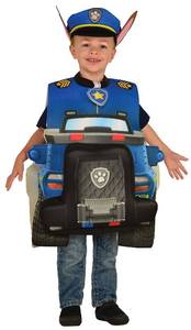 lot 186328 image: Rubies Paw Patrol Chase 3D Child Costume for Themed Parties and Halloween, Toddler