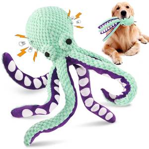 lot 186359 image: Fuufome Squeaky Dog Toys for Large Dogs Plush Dog Toys with Soft Fabric - Pet Toys for Small, Medium, and Large Dogs - Puppy Toys to Keep Them Busy
