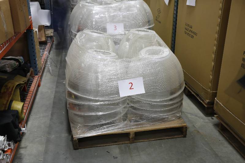 lot 2001 image: Pallets of Light Globes and Ballasts