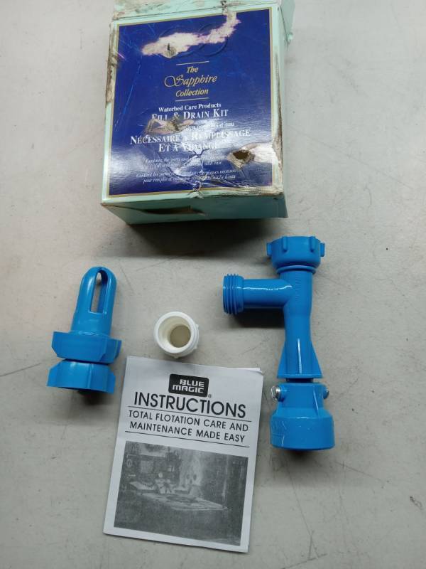 lot 22775 image: The Sapphire Collection watered care products fill and drain kit