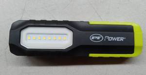 lot 24513 image: Performance Tool 300 Lumens 2-in-1 Li-Ion Work Light - Area Light and Spotlight in One, Rechargeable (POWERS ON)(USB CABLE NOT INCLUDED)