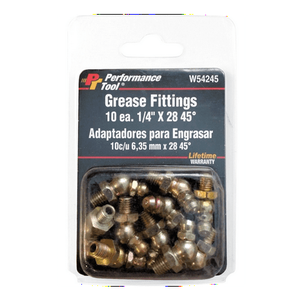 lot 24524 image: 14 x 28 45 Deg Grease Fittings 10Pk