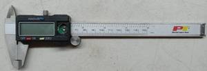 lot 24545 image: Precision Digital Caliper 6 inch150 cm - Accurate 0.01 Measurement Tool for Micrometers and Digital Calipers (BATTERY INCLUDED)(MISSING BATTERY COVER)