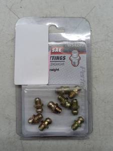 lot 24546 image: Performance Tool 14 X 28 Grease Fittings 9Pk (W54240)