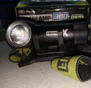 lot 24555 image: Power 300 Lumens Rechargeable Headlamp