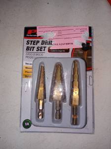 lot 24556 image: Performance Step Drill Bit Set 14