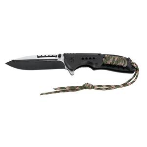 lot 24588 image: Performance Tool W9360 Paracord Handle Folding Knife, 1 Pack - 3.5in standard blade