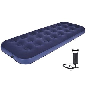 lot 9793 image: DIMAR GARDEN Single Size Air Mattress Inflatable Camping Bed Sleeping Pad,Include Pump