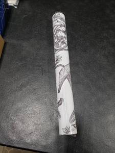 lot 9852 image: floral vinyl paper