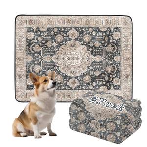 lot 9854 image: Thicken Washable Pee Pads for Dogs, 2 Pack Waterproof Reusable Pee Pads for Dogs��36x48 Super Absorbent Leakproof Dog Pads, Non-Slip Potty Pads for Floor, Crate, Couch, Whelping Pads Pet Supplies