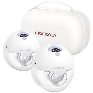 lot 9900 image: Momcozy Wearable Breast Pump Portable - 24mm, 2 Pack - Retail $216.46