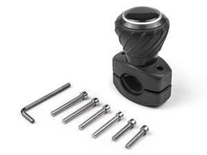 lot 9911 image: Deluxe Steering Wheel Power Handle Spinner Knob - Universal Steering Wheel Fit for Cars, Trucks, Tractors, Mowers, Forklifts, etc