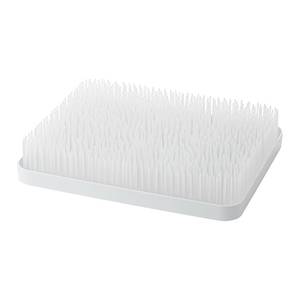 lot 9949 image: Boon Lawn Countertop Baby Bottle Drying Rack - White - Bottle Rack and Organizer - Baby Feeding Essentials - 13.5 x 11 x 2.5 - 1 Count