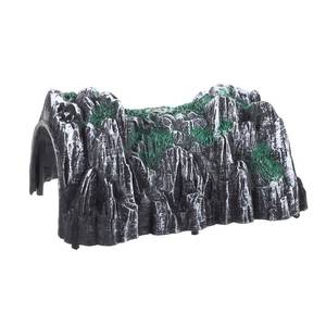lot 9952 image: 4pcs Toy Train Tunnel Model Train Tunnel Plastic Rockery Tunnel Scale Train Tunnel Model Railway Expansion Accessories for Home Art