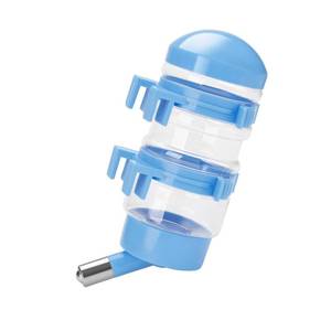 lot 9953 image: FOBLOEER No Drip Dog Kennel Water Bottle Dispenser for Crate, 400ml Dripless Pet Drinking Fountains Kettle with Automatically Feeding Water