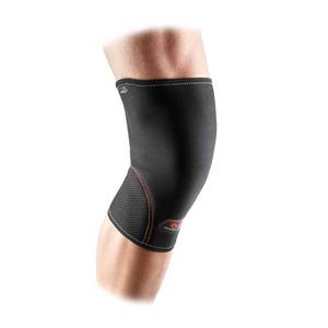 lot 9954 image: McDavid Knee Compression Sleeve, Lightweight Support with Neoprene, for Left & Right Knee, Fits Men & Women, Includes 1 Sleeve, Black, M