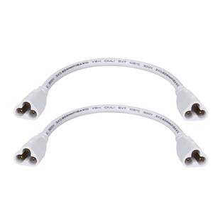 lot 9963 image: SinLoon UL-LP Certification T5 T8 LED Tube Connector Adapter Cable Wire 8.5 inch Male to Male End Extension Cord for Integrated LED Fluorescent Tube Light Bulb Lamp Holder (2-Pack 3Pin MM)