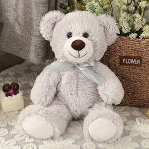 lot 9846 image: MorisMos Teddy Bear ,2 Pack Teddy Bear Stuffed Animals,14 in Teddy Bear with Baby Blue Bow,Soft Stuffed Bear Stuffed Animal Wholesale for Birthday Christmas Valentines,Brown