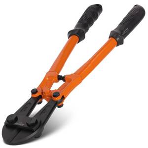lot 2038 image: KSEIBI 141575 Small Bolt Cutters 14 inch, Heavy Duty Chrome Vanadium Wire Bolt Cutter with Soft Grip Ergonomic Handle, Ideal for Cutting Small Fences, Steel Wire, Chains, Screws, Locks, and Rivet