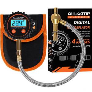 lot 2086 image: ALL-TOP 4x4 Digital Tire Deflator kit, Professional Tire Pressure Gauge, Air Down Master, Rapid Tire Deflator (250 PSI)