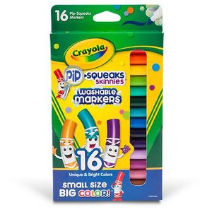 lot 2216 image: Crayola Pip-Squeaks Skinnies Set 16-Colors