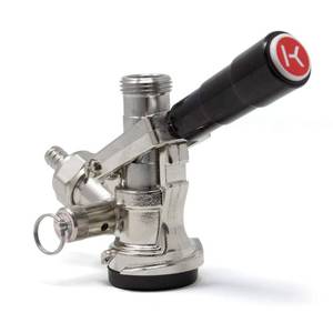 lot 2913 image: Kegco KC KT85D-L Keg Coupler D System, Black