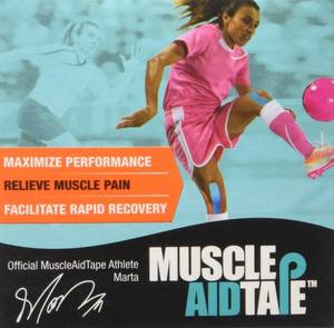 lot 2916 image: MuscleAidTape Kinesiology Tape (Beige)