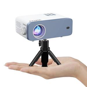 lot 2922 image: Mini Projector, VOPLLS 1080P Full HD Supported Video Projector, Portable Outdoor Home Theater Movie Projector, 50% Zoom, Compatible with HDMI, USB, AV, SmartphoneTabletLaptop (Small Projector)