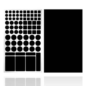 lot 2949 image: JIEHENG LED Light Blocking Stickers,LED Light Blocking Stickers,LED Light Blackout Sticker,Blackout Stickers for Electronic, LED Covers Blackout, (Cut and Whole-100% Blocking All Black)