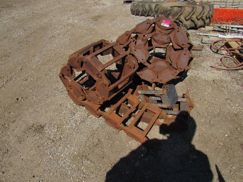 lot 7523 image: Set of 10 Skid Steer Tracks