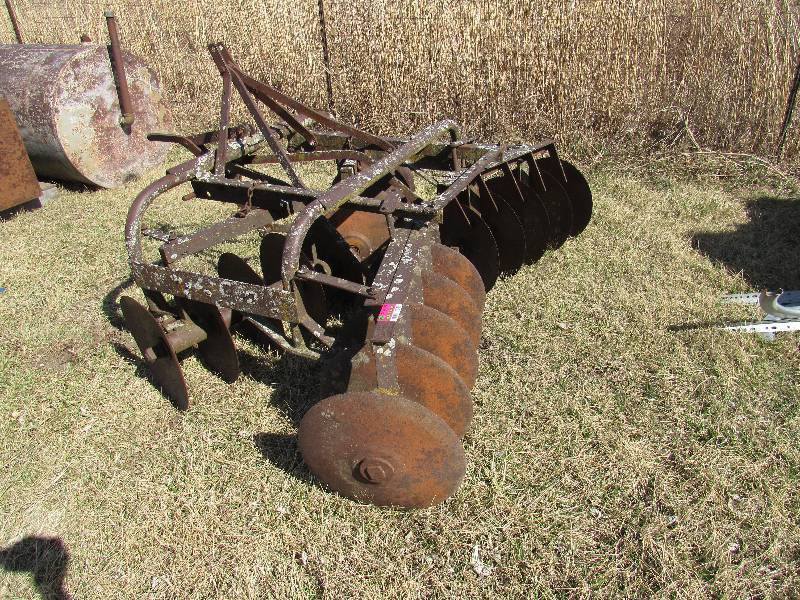 lot 7545 image: Pull Behind Tractor Tiller