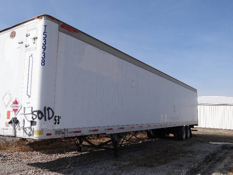 lot 1229 image: Great Dane Trailer - 53 Box